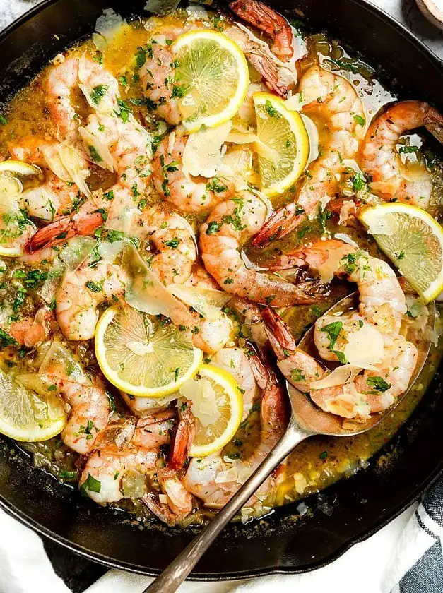 Keto Shrimp Scampi