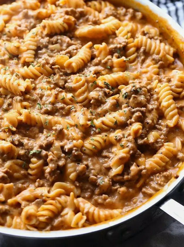 Creamy Beef Pasta