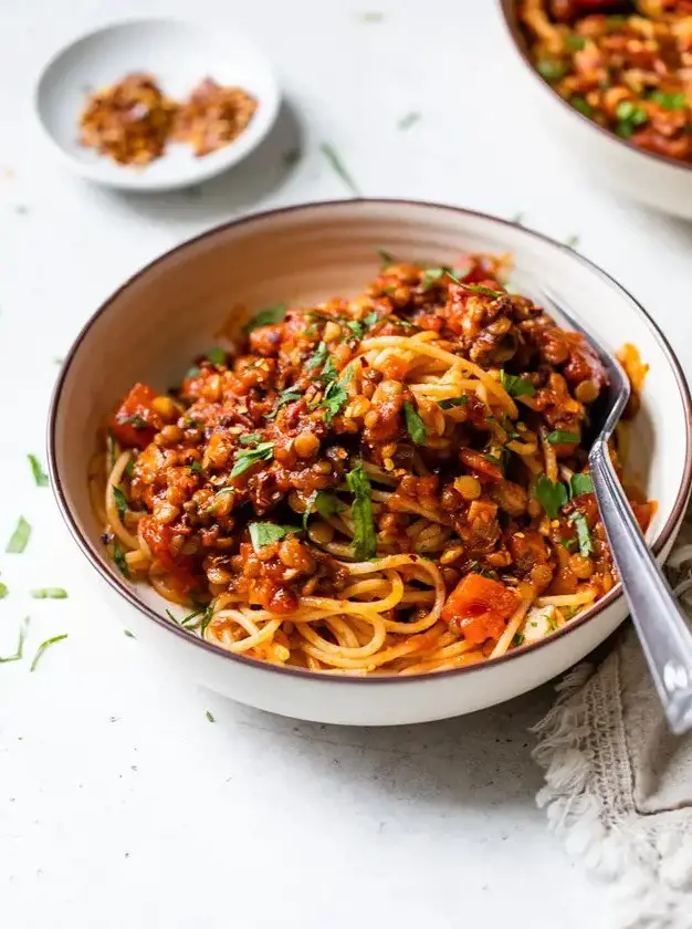 Lentil Bolognese