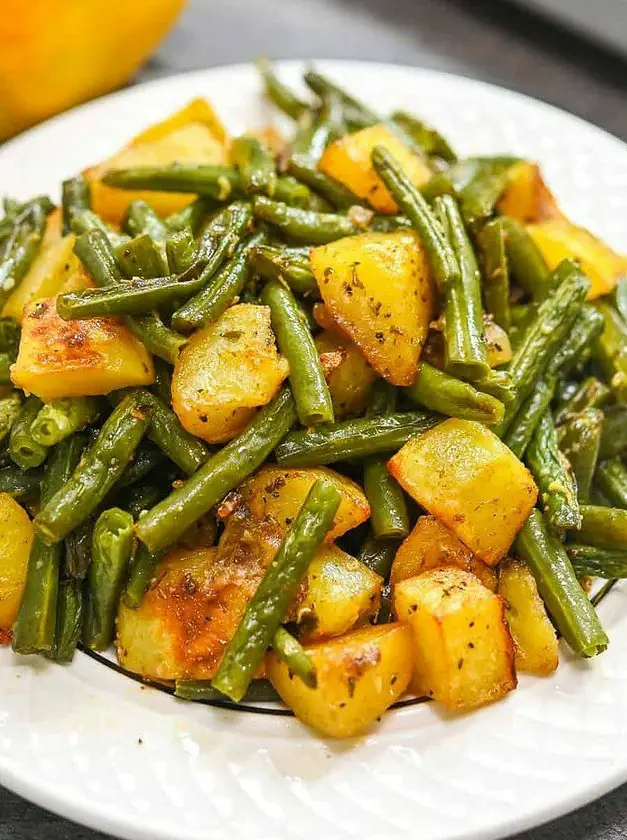 Potatoes and Green Beans