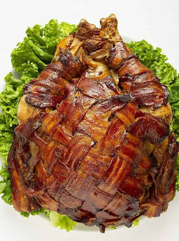 Bacon-Wrapped Turkey