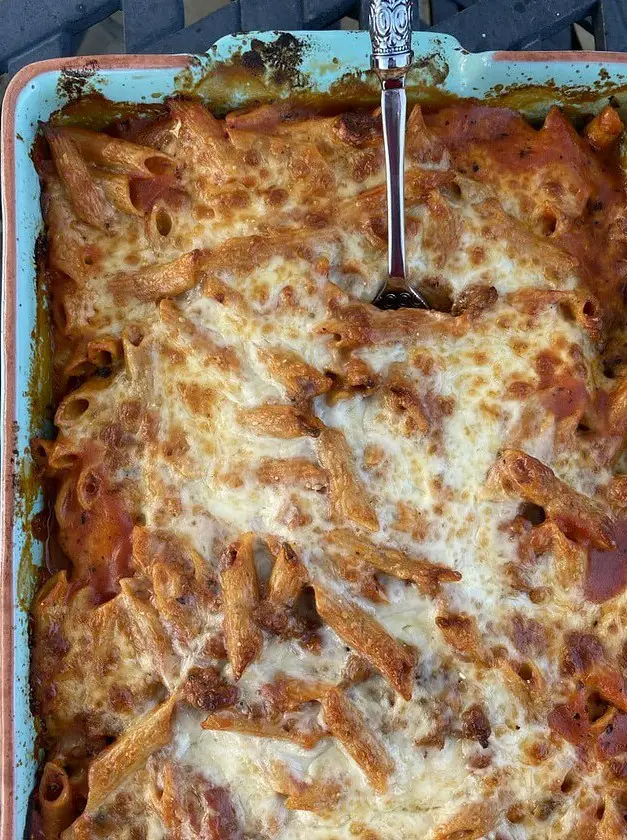 Baked Penne with Italian Sausage