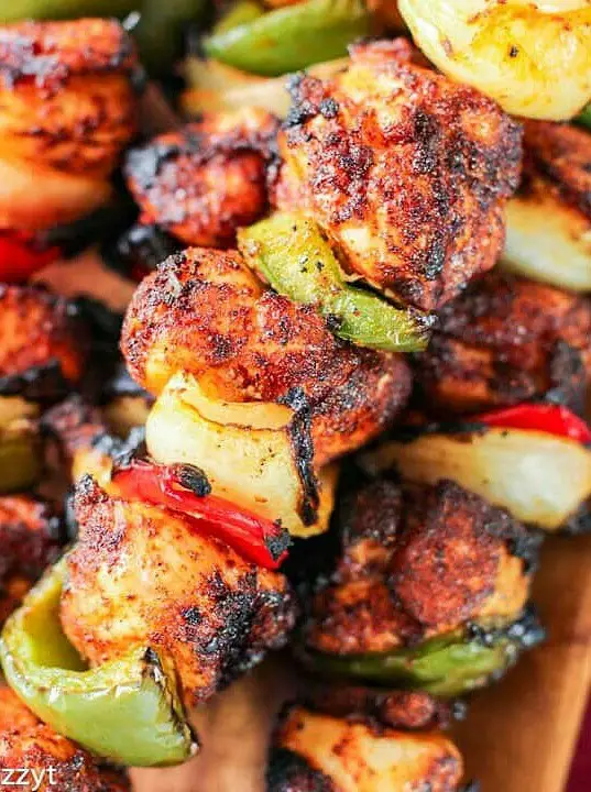 BBQ Chicken Skewers