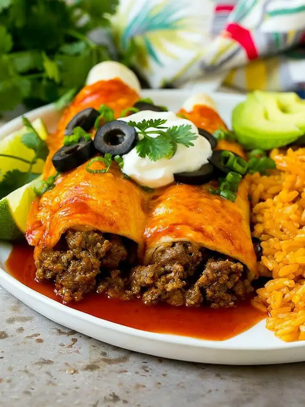 Beef Enchiladas