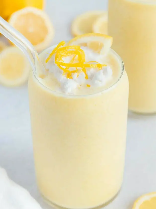 Creamy Vegan Lemon Smoothie