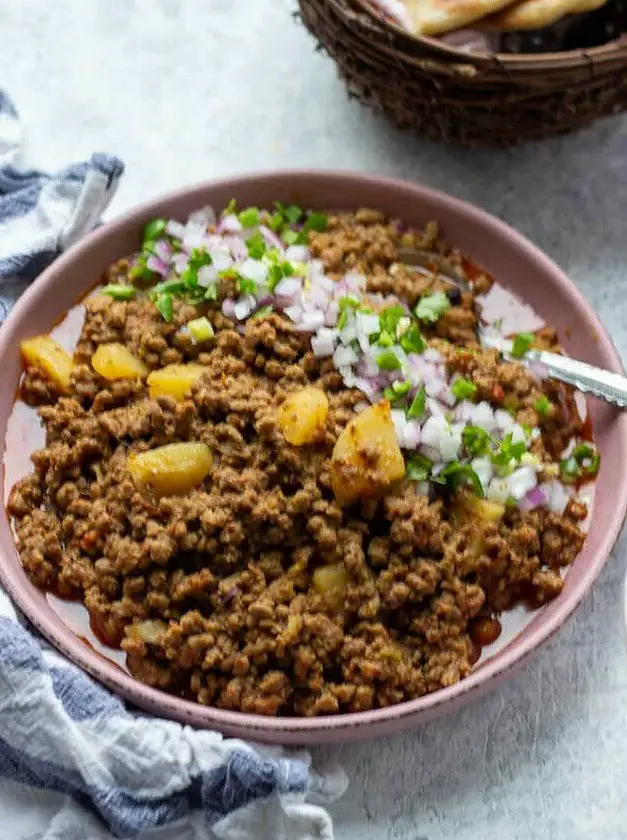 Pakistani Aloo Keema