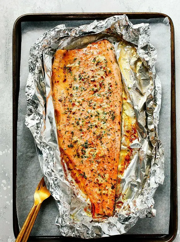 Garlic Butter Rainbow Trout