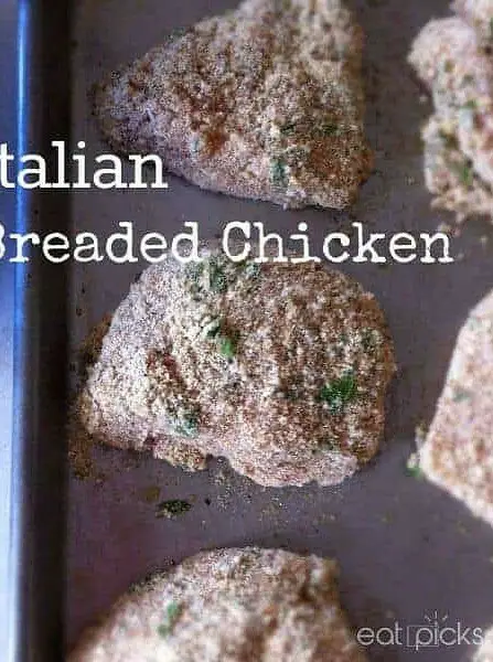 Easy Italian Breaded Chicken