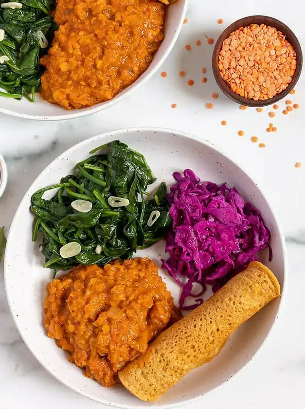 Vegan Ethiopian Red Lentils (Misir Wat)