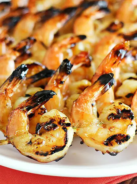 Coconut-Rum Grilled Shrimp