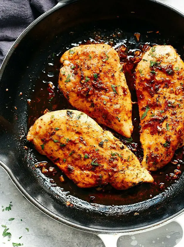 Garlic Butter Baked Chicken Breast