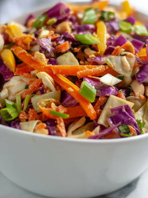 Healthy Asian Chopped Vegetable Salad