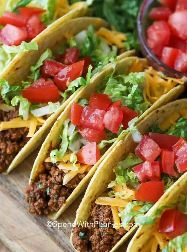 Easy Ground Beef Tacos