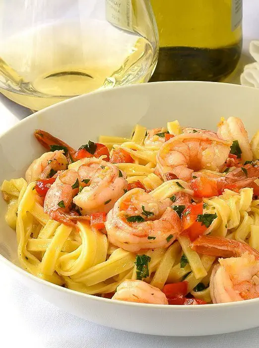 Super Simple Shrimp Scampi