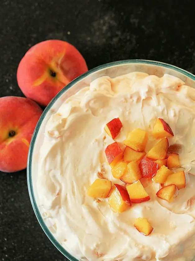 Peach Jello Fluff Salad