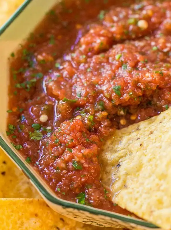 Easy Restaurant-Style Salsa