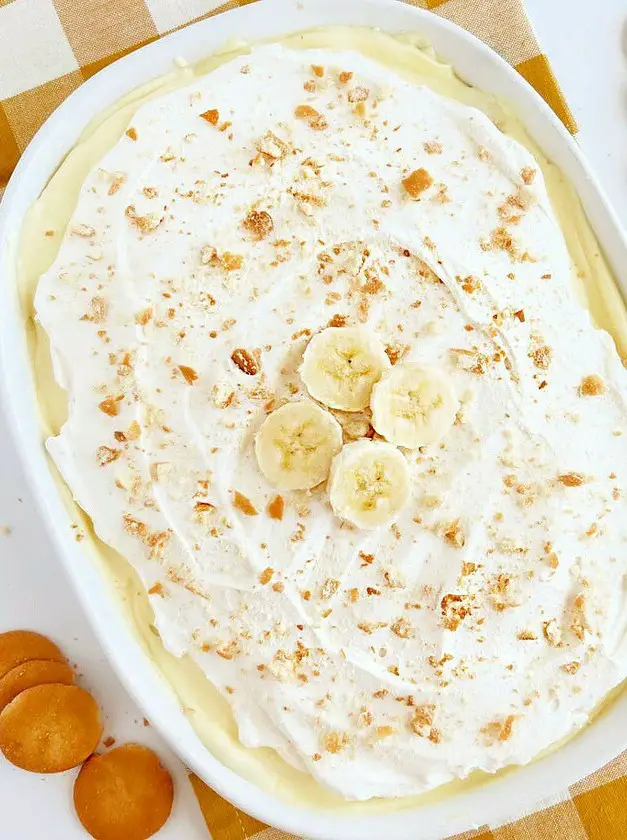 No Bake Banana Pudding