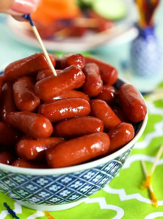 Bourbon BBQ CrockPot Little Smokies