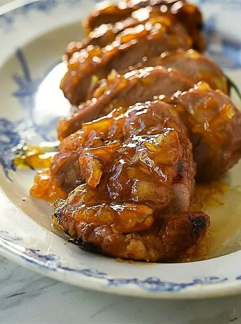 Orange Glazed Pork Tenderloin