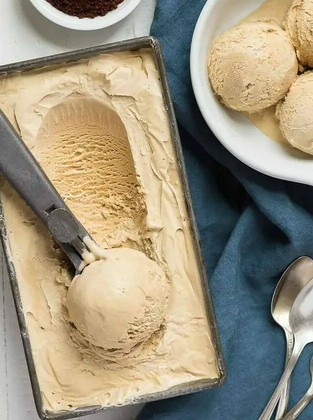 Homemade Coffee Ice Cream