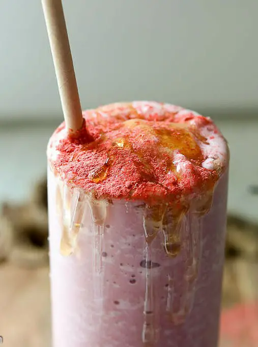 Frozen Strawberry Milk