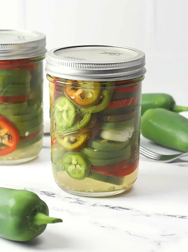 Refrigerator Pickled Jalapeños