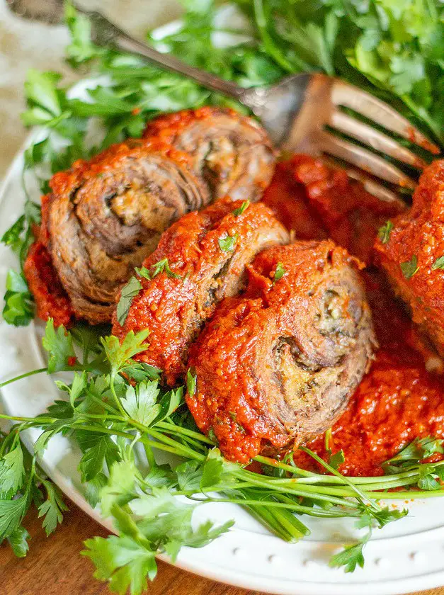 Braciole with Tomato Sauce