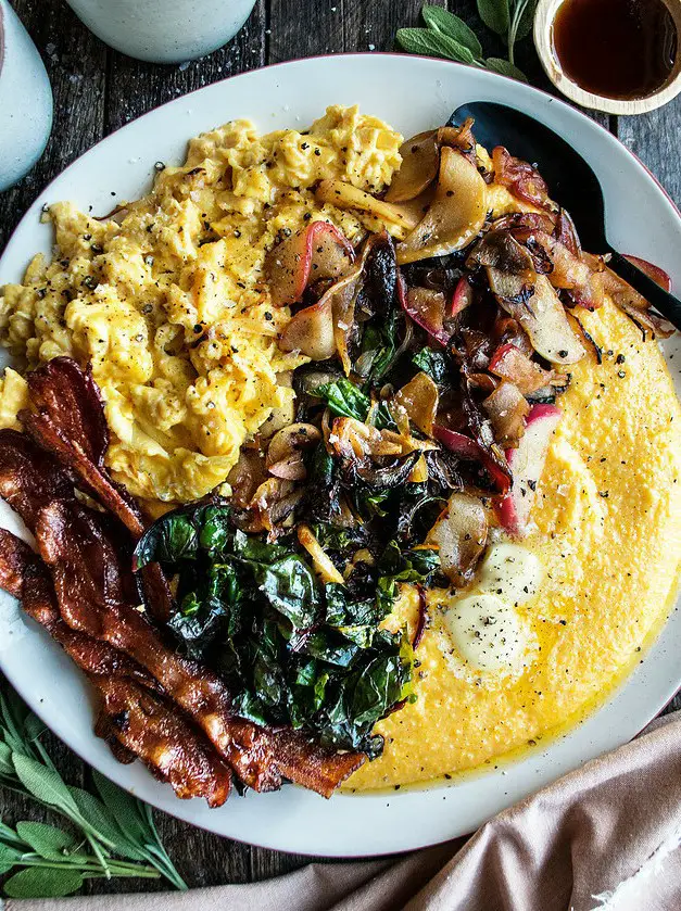 Polenta Breakfast Platter