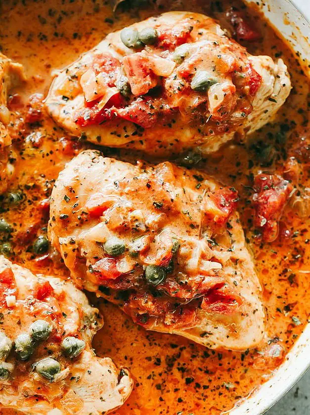 Chicken in Tomato Sauce