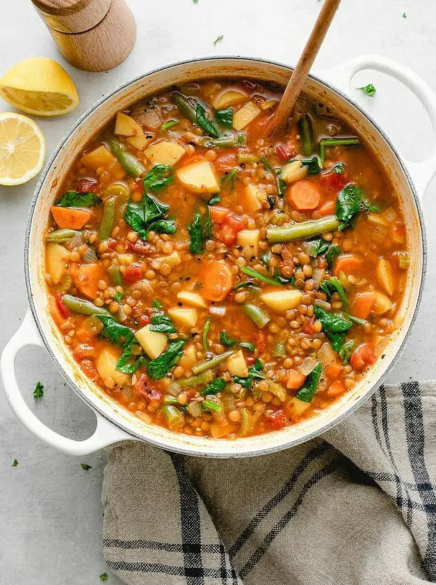 Hearty Vegan Lentil Soup