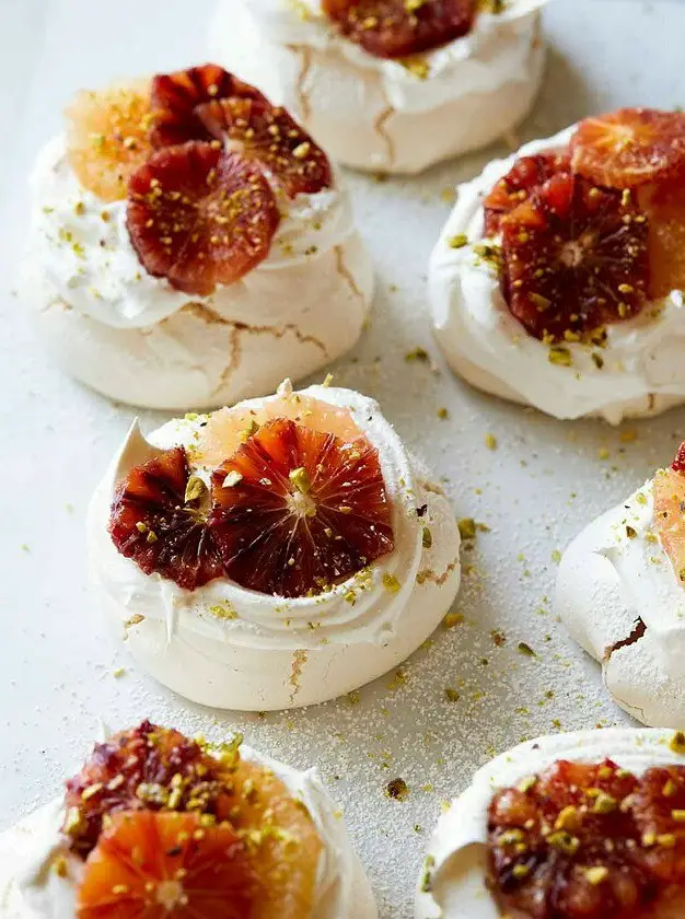 Mini Citrus Pavlovas