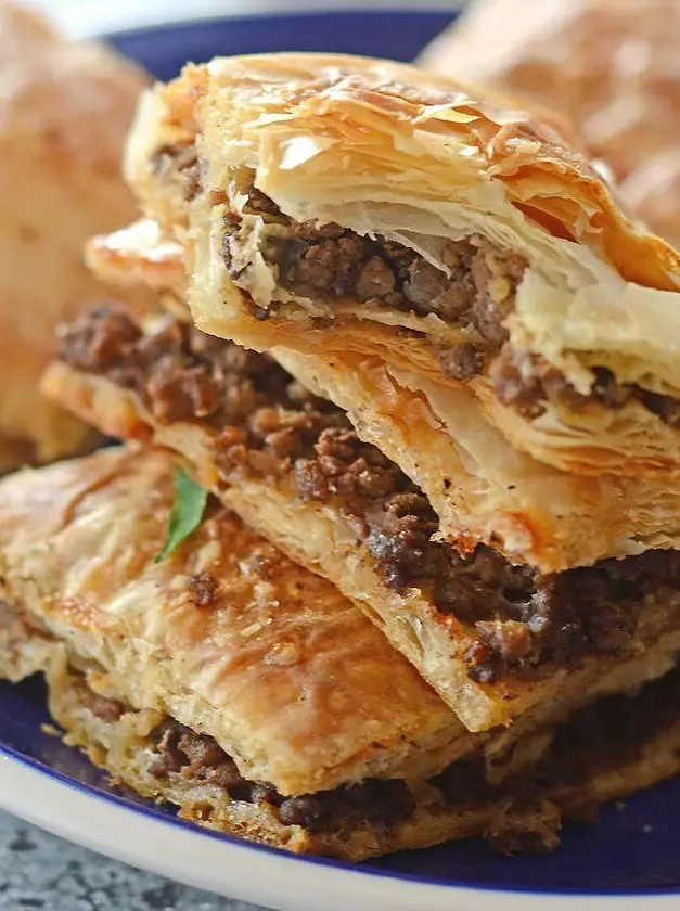 Phyllo Meat Pie