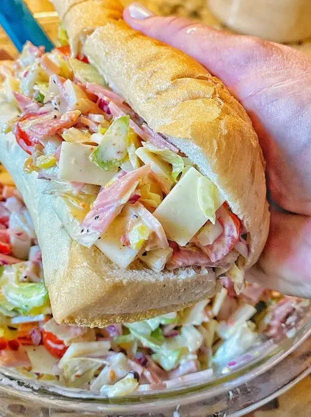 Italian Sub Chop Sandwiches