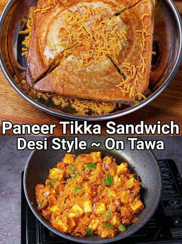 Paneer Tikka Sandwich