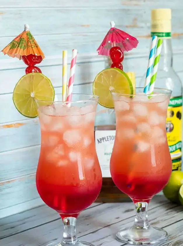 Jamaican Rum Punch Cocktail