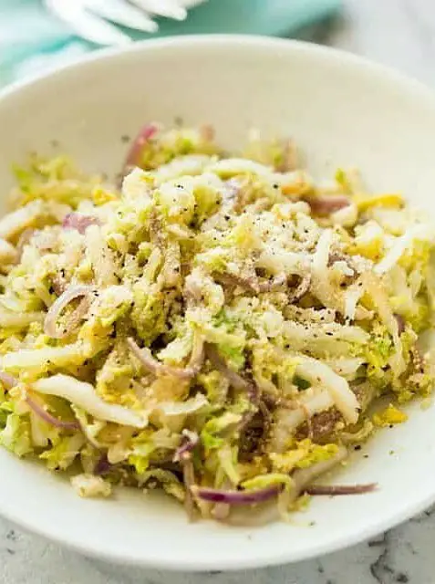 Parmesan Garlic Cabbage