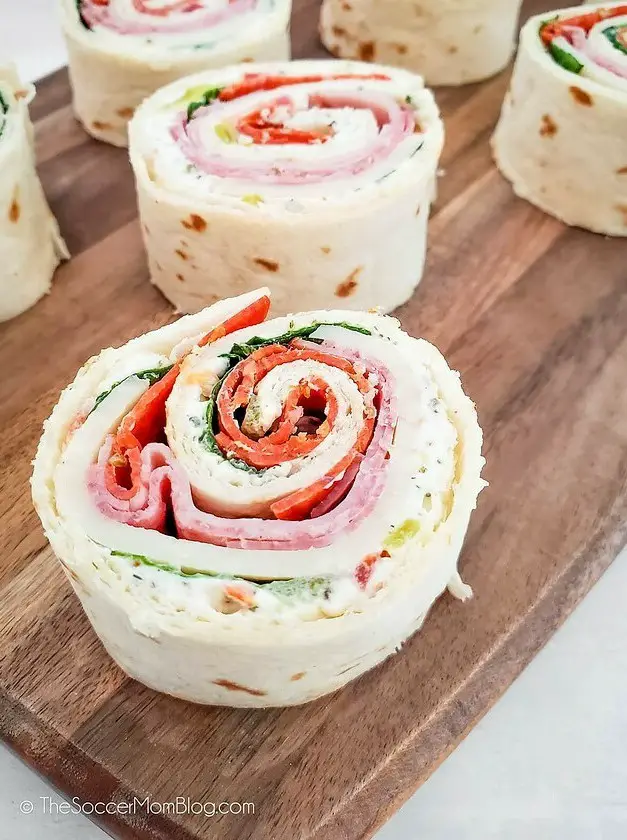 Zesty Italian Pinwheels