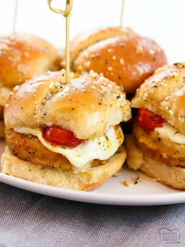 Chicken Parmesan Sliders