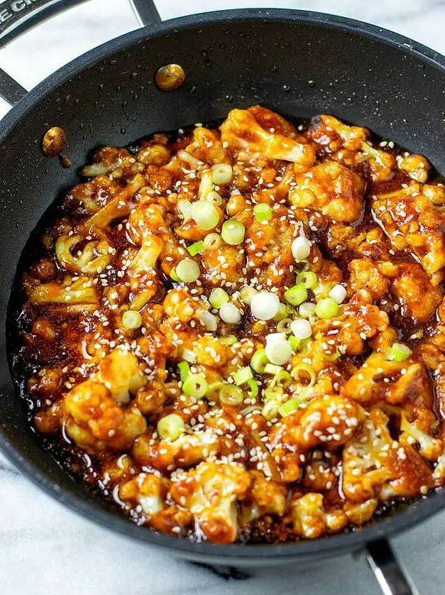 Sweet and Sour Cauliflower