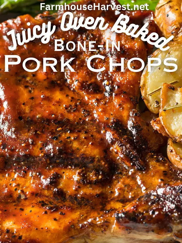 Easy Oven Baked Bone-In Pork Chops