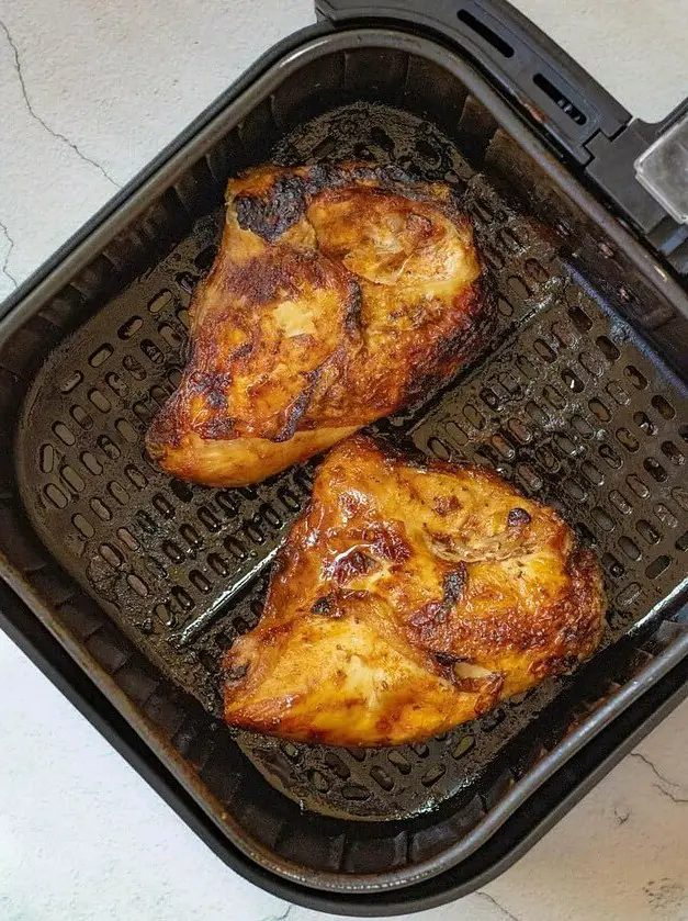 Air Fryer Bone-In Chicken Breasts