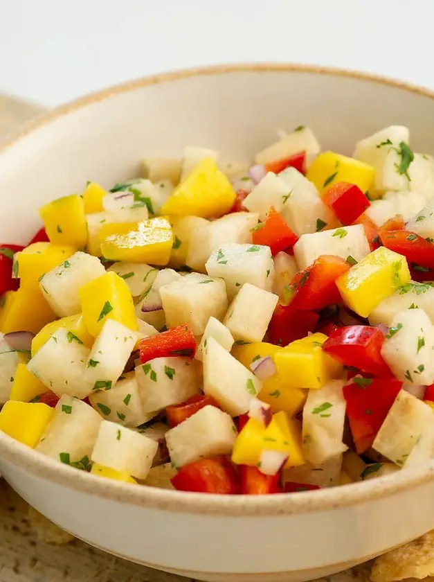 Jicama Mango Salsa