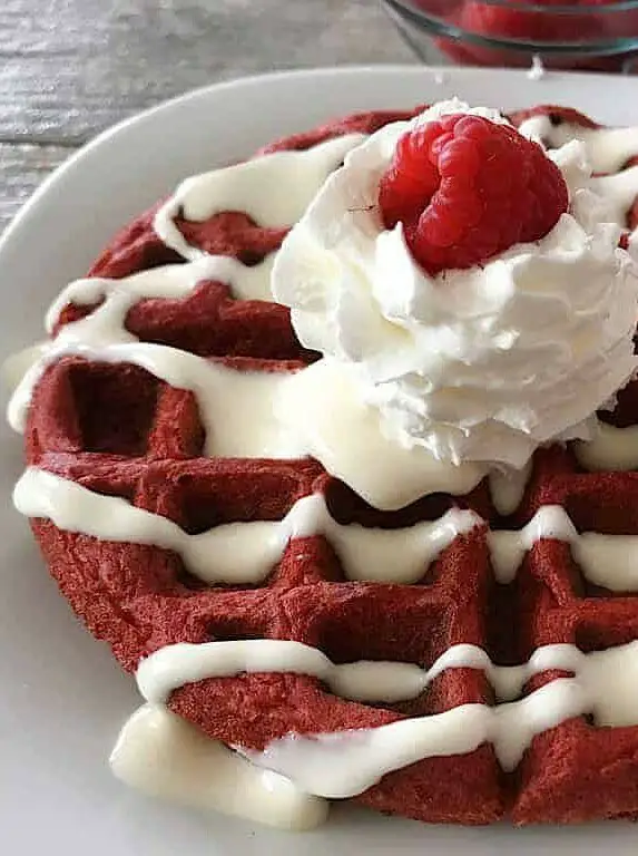 Cake Mix Waffles