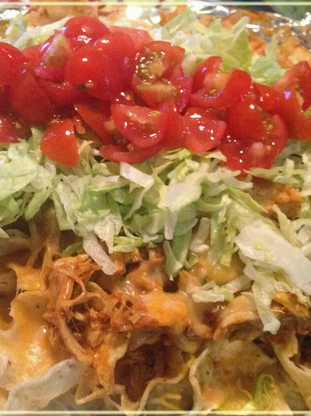 Crockpot Nacho Chicken