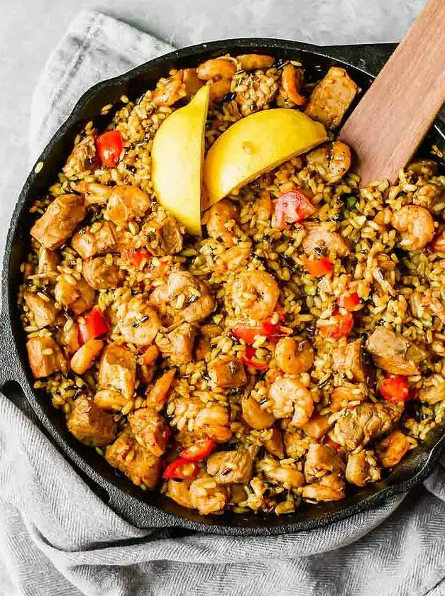 Chicken & Shrimp Spanish Paella