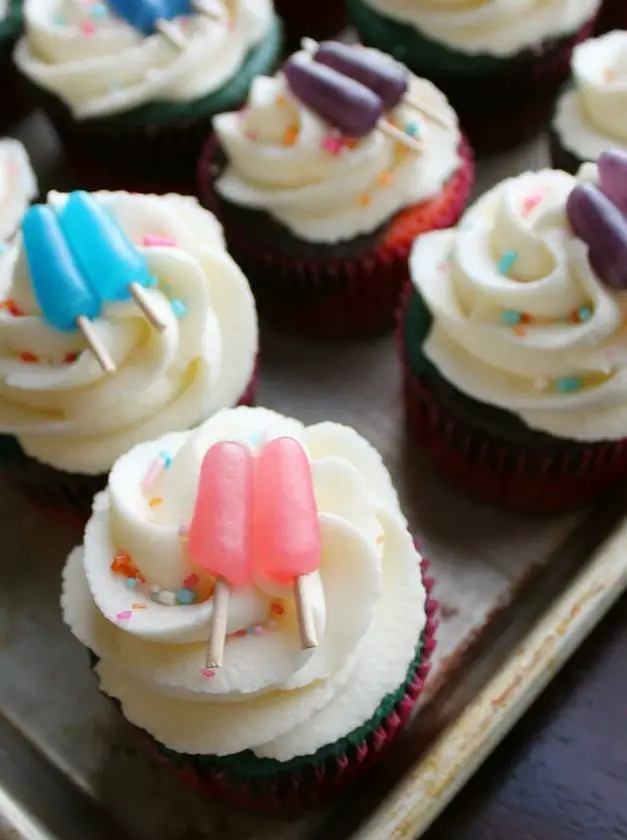 Sweet Summertime Cupcakes