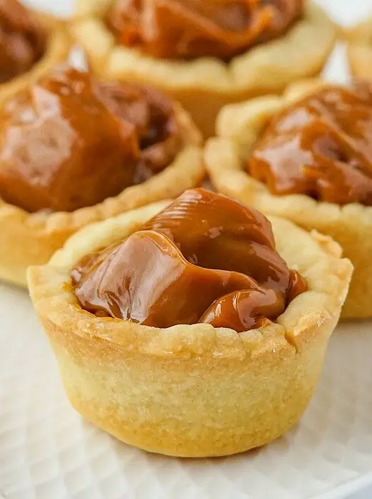 Dulce de Leche Caramel Tarts