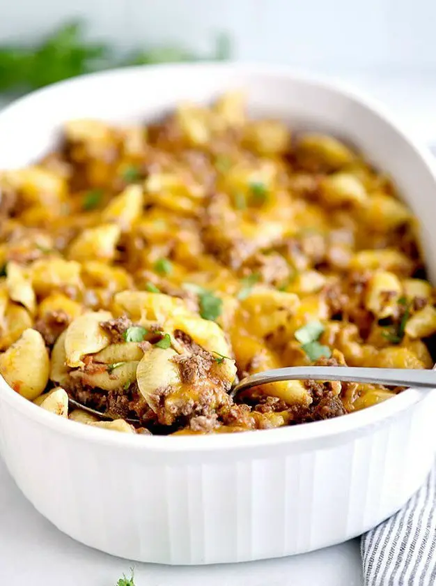 Taco Pasta Casserole