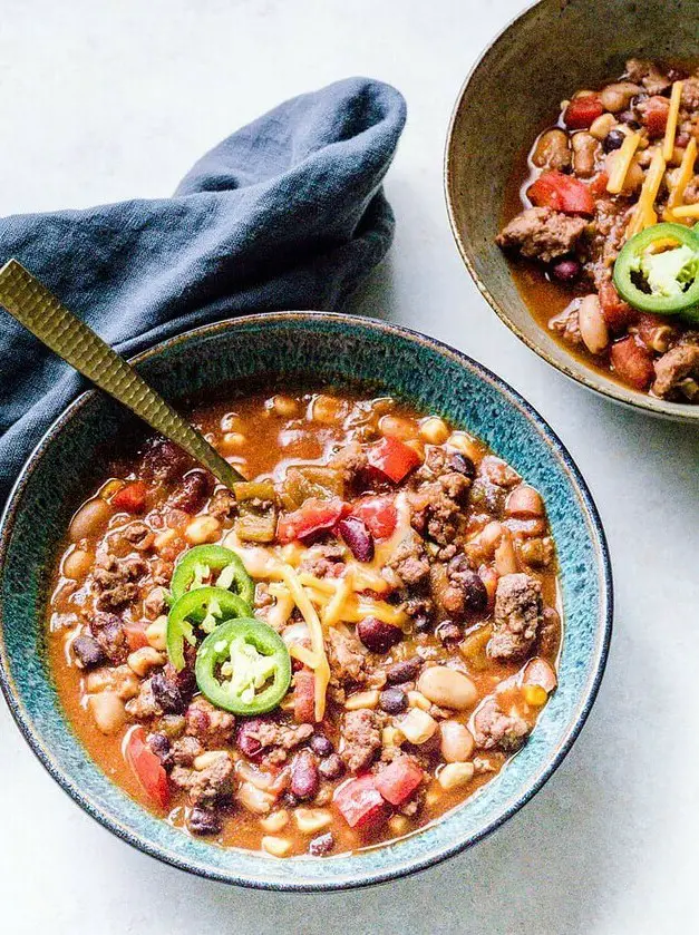 Slow Cooker Lamb Chili