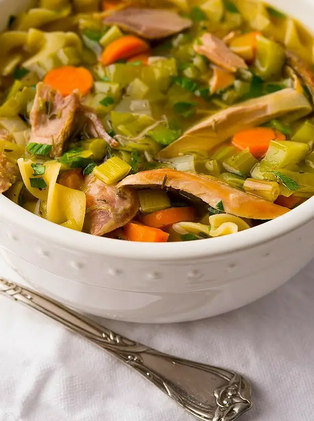 Pheasant Noodle Soup